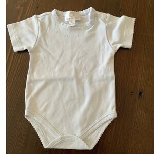 The Proper Peony Baby boys light blue one piece outfit size 3 mo